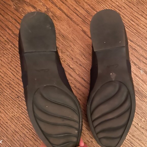 CLARKS Black Slip-On Comfort Flats - Picture 4 of 4